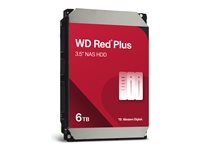 WD Red Plus 6TB SATA 6Gb/s 3.5inch 258MB cache internal HDD Bulk