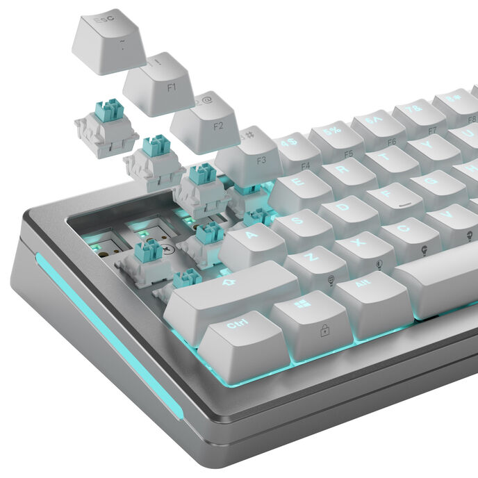 Glorious Lynx HE Standard Switches, Hall-Effekt, linear, MX-Stem, 40g - lubed, 36 Stck