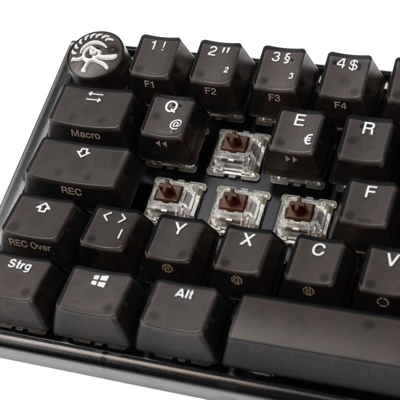 Ducky One 3 Aura Black Mini Gaming keyboard, RGB LED - MX-Brown