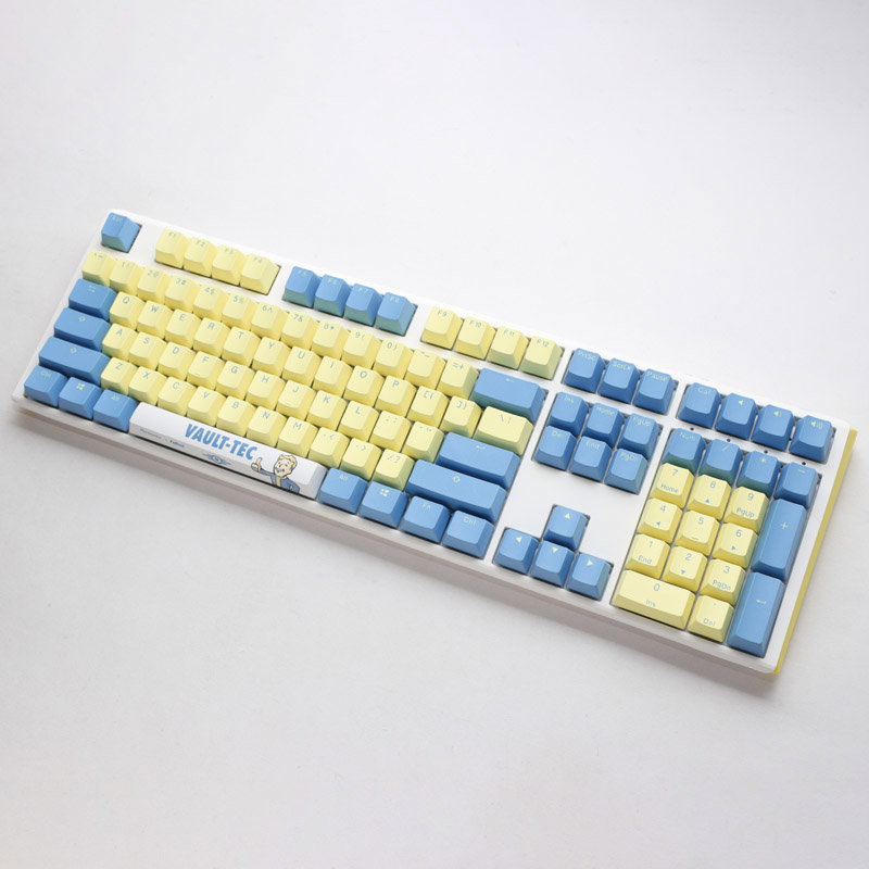 Ducky x Fallout Vault-Tec Limited Edition One 3 Gaming Keyboard + Mousepad - MX-Silent-Red (US)
