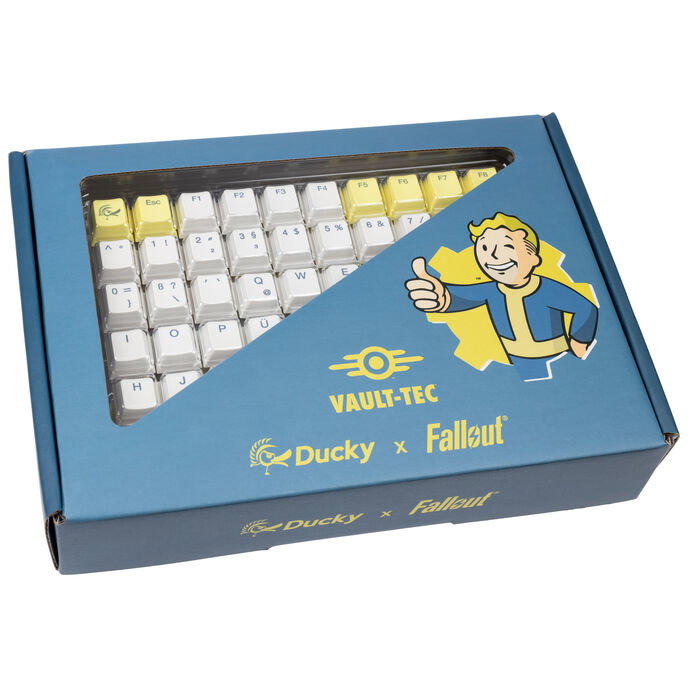Ducky Ducky x Fallout Keycap Set - 132 Stck, ISO (DE)
