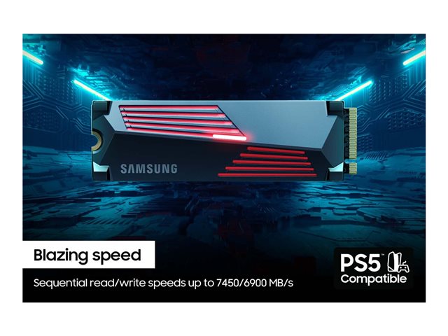 SAMSUNG 990 PRO SSD Heatsink 4TB M.2 NVMe