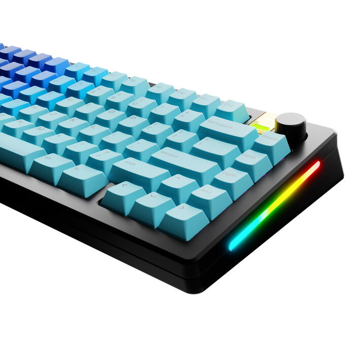 Glorious GPBT Gradient Keycaps, ANSI Layout (US), PBT, Dye-Sub - Ocean