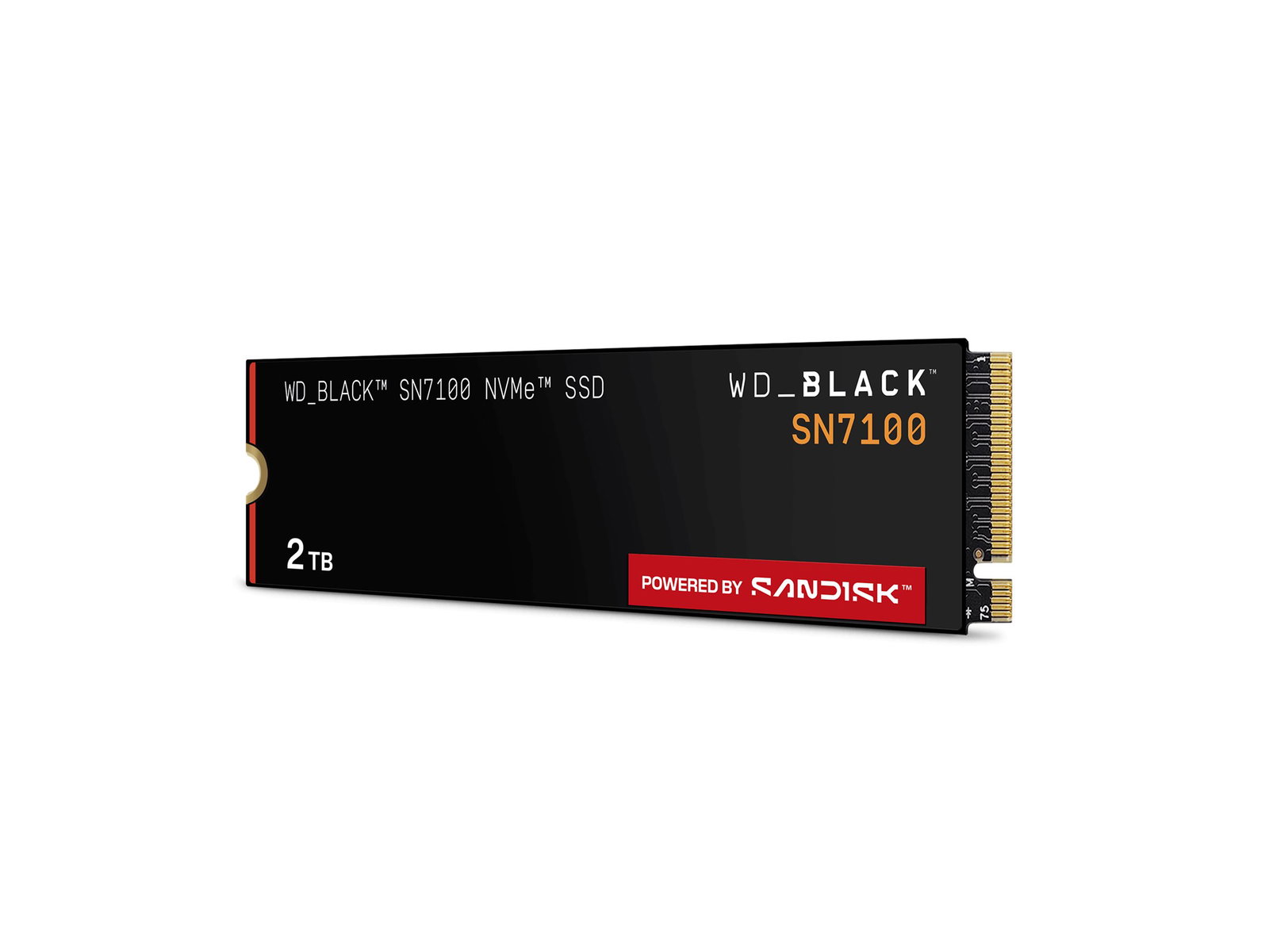 WD Black SN7100 NVMe SSD 2TB M.2 2280 POWERED BY SANDISK
