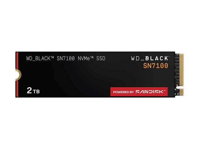 WD Black SN7100 NVMe SSD 2TB M.2 2280 POWERED BY SANDISK