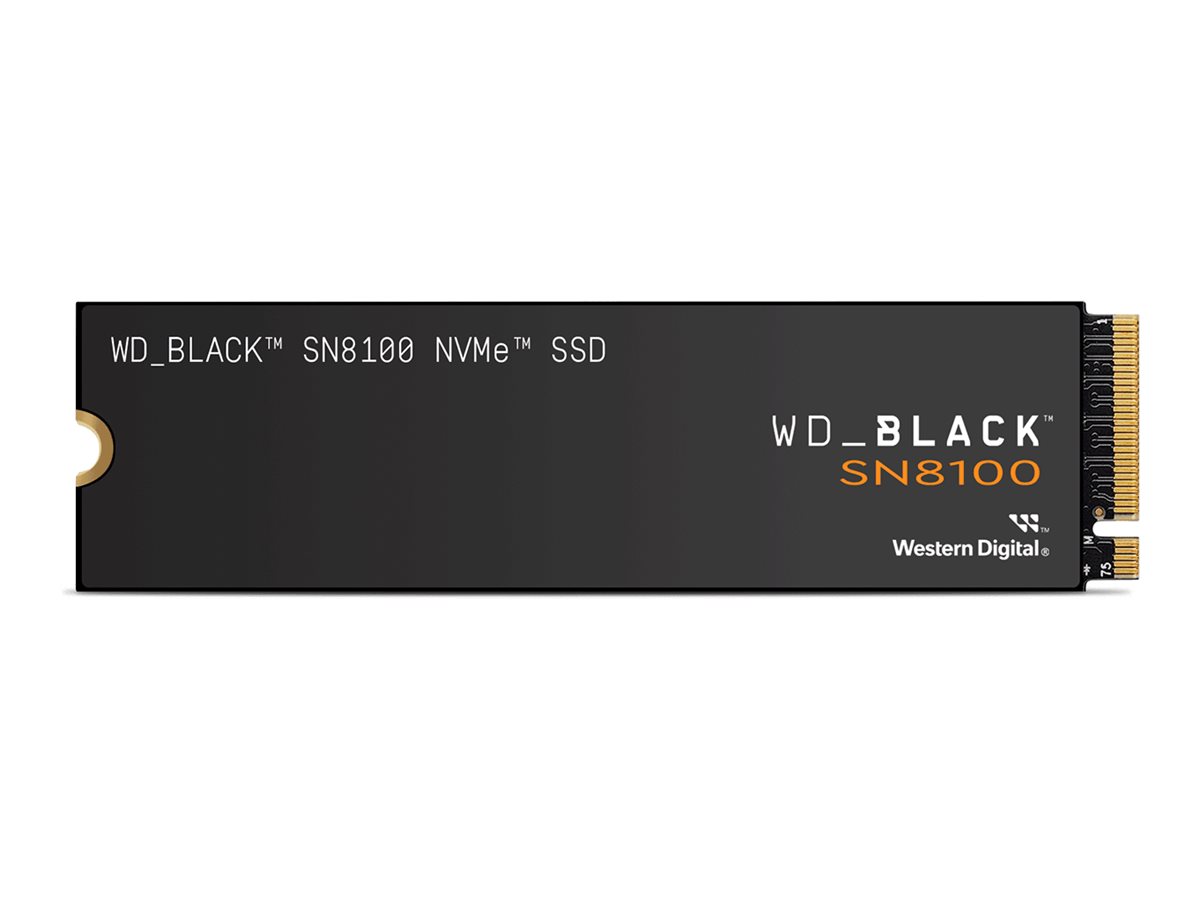 WD Black 4TB SN8100 PCIe 5.0x4 NVMe M.2 SSD POWERED BY SANDISK