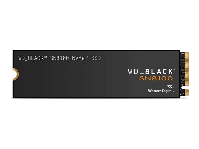WD Black 4TB SN8100 PCIe 5.0x4 NVMe M.2 SSD POWERED BY SANDISK