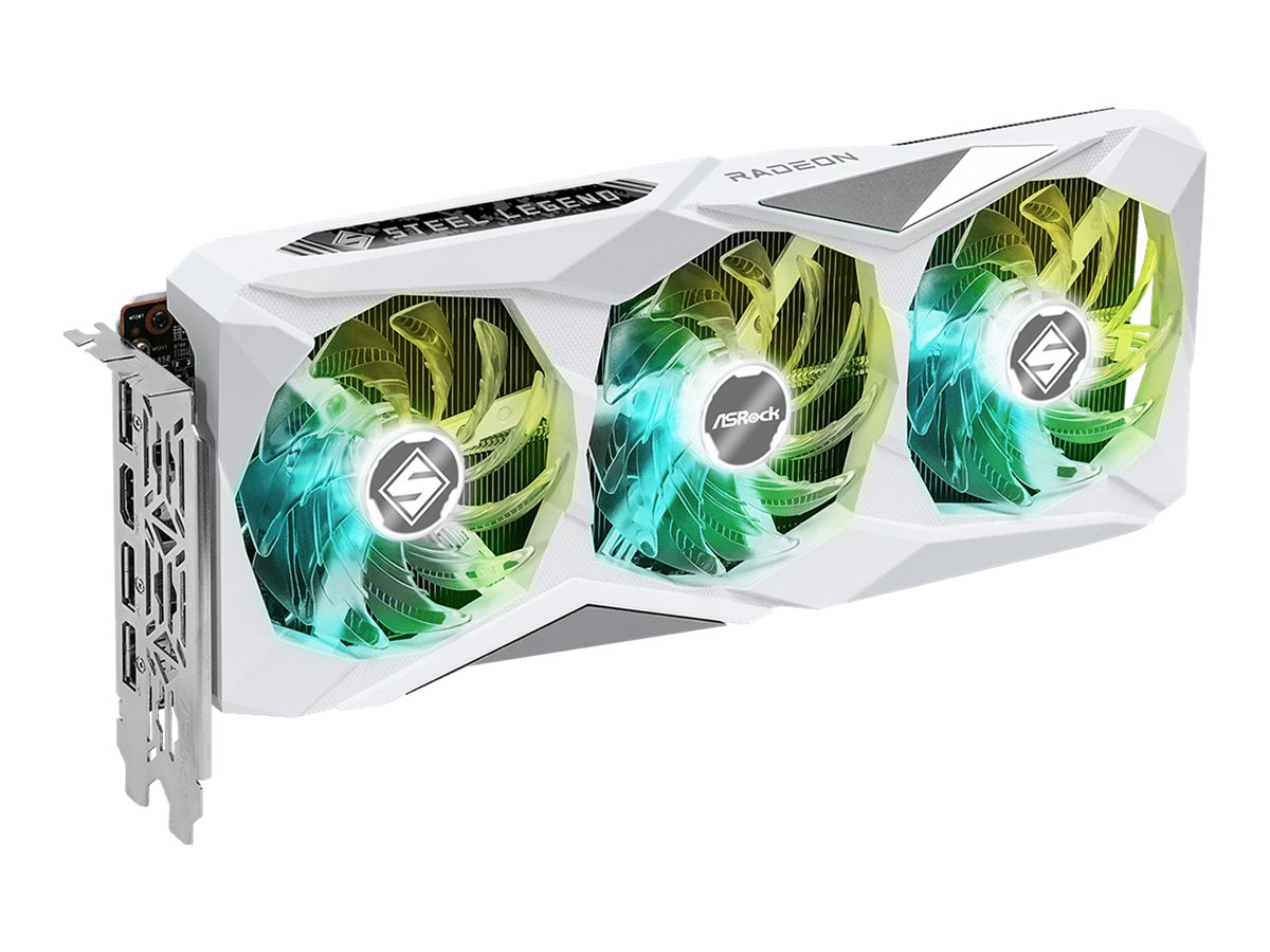 ASROCK AMD Radeon RX 7600 STEEL LEGEND 8G OC 128bit PCIe 4.0 x8