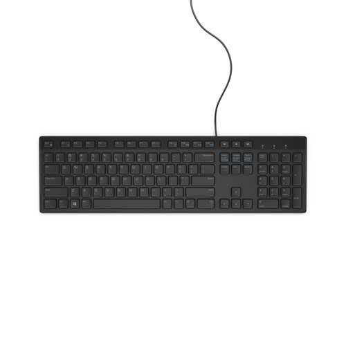 MULTIMEDIA KEYBOARD KB216 - US INTERNATIONAL BLACK