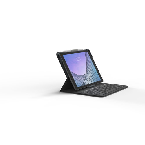 ZAGG-KEYBOARD MESSENGER FOLIO2 - APPLE-IPAD 10.2/10.5-CHARCOAL-GR