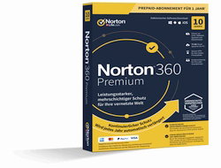 NORTON 360 PREMIUM 75GB GE - 1 U 10 DEV 12MO STD RET ENR MM