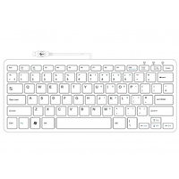 R-GO COMPACT KEYBOARD QWERTY - UK WHITE WIRED