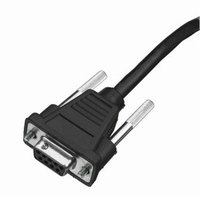 CABL RS232 BLK DB9 FEMALE - 3M STRAIGHT 5V HOST PW