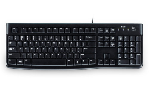 KEYBOARD K120 FOR BUSINESS - BLK - ITA - EMEA