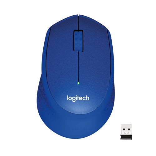 M330 SILENT PLUS IN-HOUSE/EMS - EMEA BLUE RETAIL 2.4GHZ M-R0051