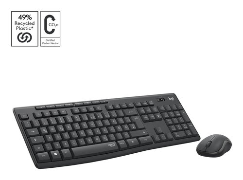MK295 SILENT WIRELESS COMBO - GRAPHITE CH CENTRAL