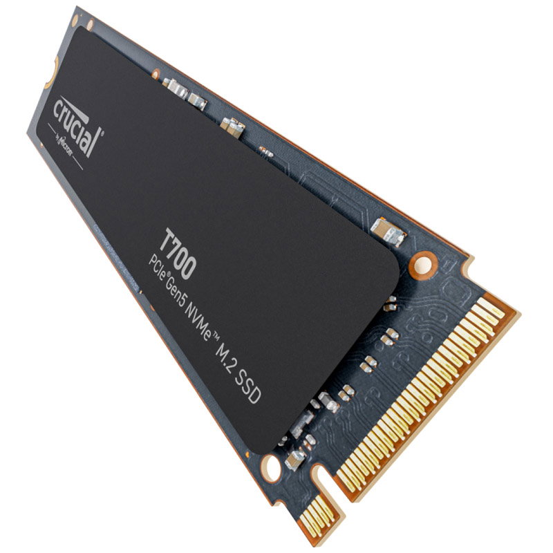 Crucial T700 NVMe SSD, PCIe 5.0 M.2 Typ 2280 - 2 TB without Khlkrper