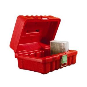 Turtle 5 Slot Capacity for LTO DLT and SDLT Media Secure Transit Storage Case Red