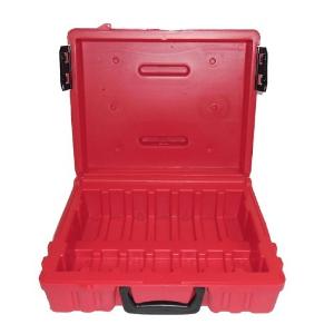 Turtle 14 slot capacity LTO/DLT/SDLT Container - Red