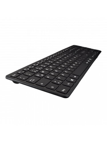 BLUETOOTH SILENT KEYBOARD DE - 2.4GHZ DUAL MODE GERMAN QWERTZ