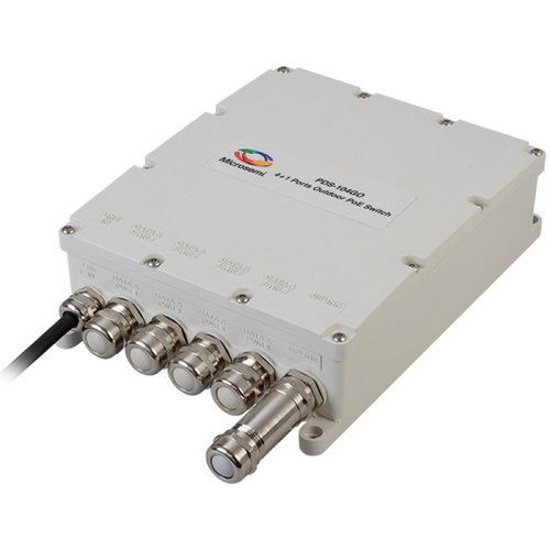 4-PORT OUTDOOR POE SWITCH 60W - LOW-PROFILE MD2