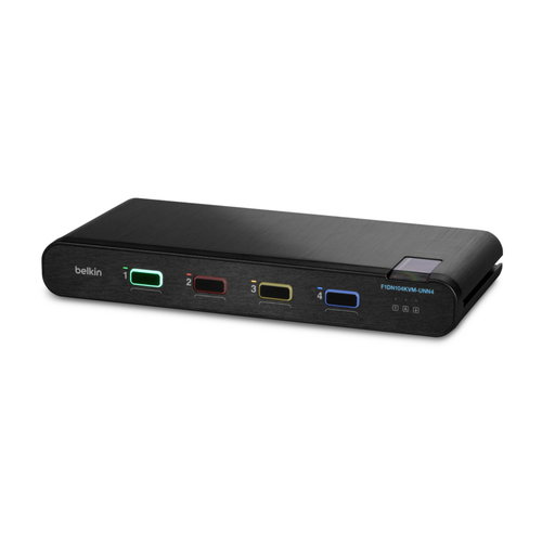 4P SNGL HEAD DP/HDMI TO DP/HDMI - VIDEO SEC DT KVM SW NO CAC PP4.0