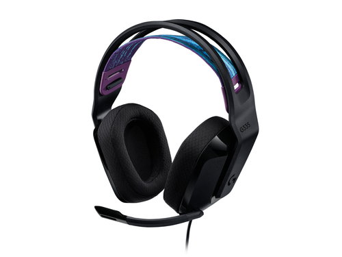 G335 WIRED GAMING HEADSET - BLACKEMEA
