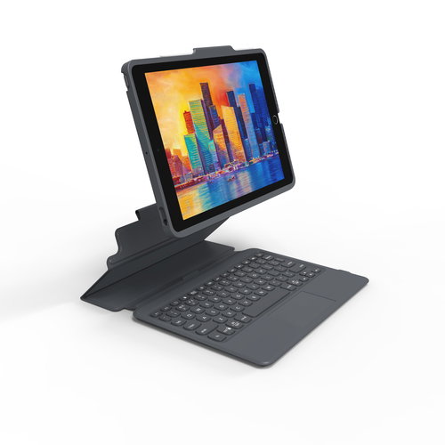 KBD PRO KEYS W/ TRACKPAD CZECH - F/ APPLE IPAD 10.2 BLACK/GRAY