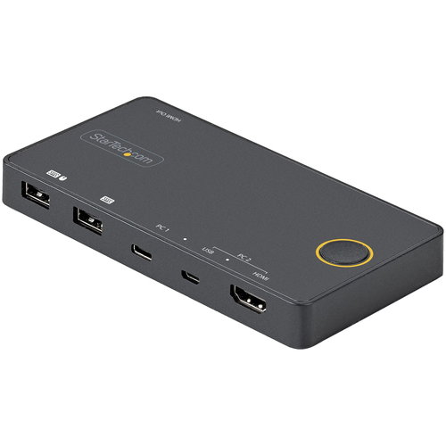 2 PORT HYBRID USB-C KVM SWITCH - KVM SWITCH - 4K 60HZ HDMI 2.0