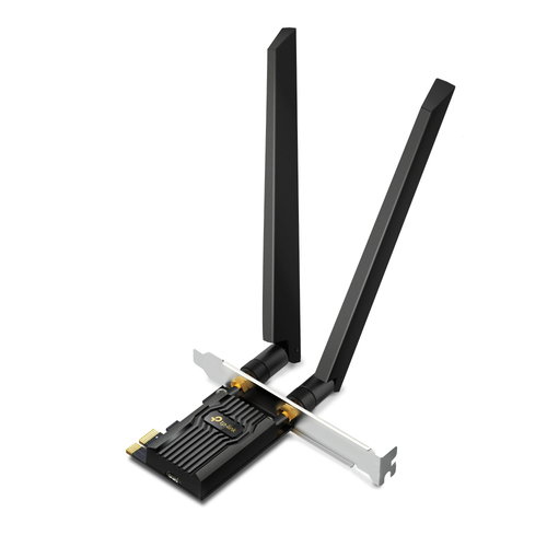 AXE5400 WI-FI 6E PCIE ADAPTER - TRI-BAND WITH BLUETOOTH 5.2