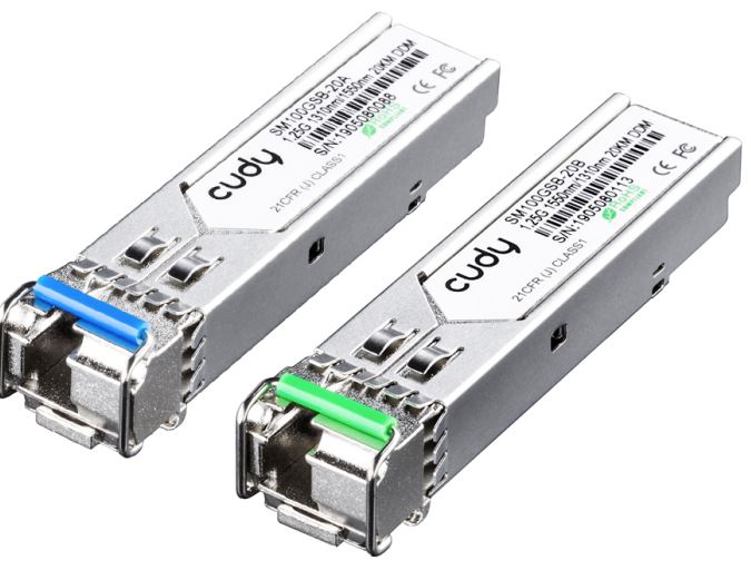 Cudy 1.25Gbps BiDi SFP SM 1310/1550nm 20km