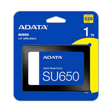 1TB ADATA Ultimate, SU650, 2.5, 7mm, SATA 3.0, Solid State Drive