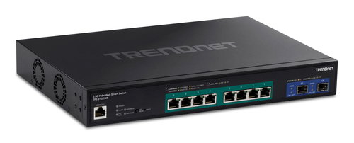 10-PORT 2.5G WEB SMART POE+ - SWITCH WITH 10G SFP+ SLOTS