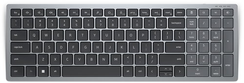 DELL COMPACT MULTI-DEVICE - WIRELESS KEYBOARD - KB740 - GERM