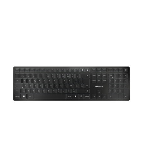 KW 9100 SLIM BE KEYBOARD - WIRELESS BLACK BELGIUM