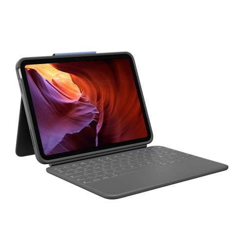 RUGGED FOLIO FOR IPAD-10TH GEN - OXFORD GREY ESP SOUTHWEST-424