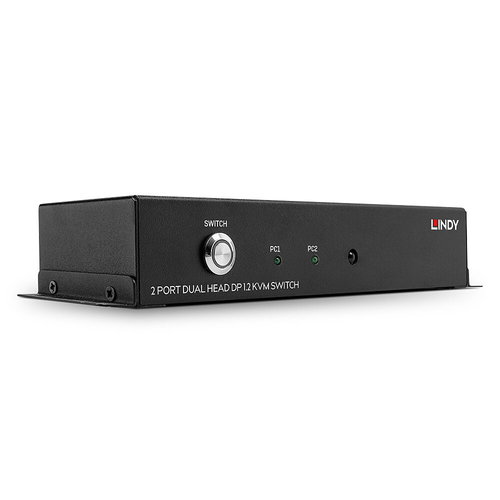 2 PORT DUAL HEAD DISPLAYPORT - 1.2 KVM SWITCH
