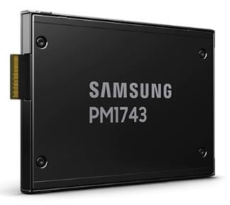SSD SAMSUNG PM1743 3840 GB PCI Express 5.0 NVMe Yes 2.5 MZWLO3T8HCLS-00A07