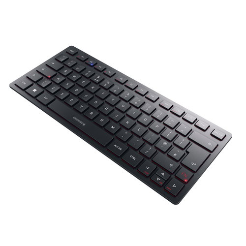 CHERRY KW 9200 MINI WIRELESS - KEYBOARD BLACK UNITED KINGDOM