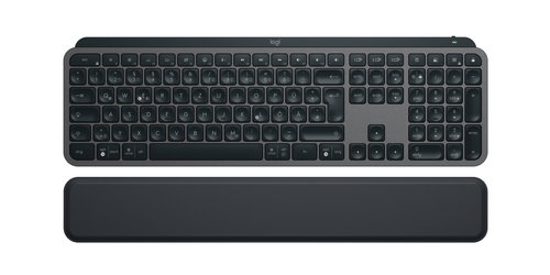 MX KEYS S - GRAPHITE - DEU - BT - - N/A CENTRAL-419 PLUS PALMREST