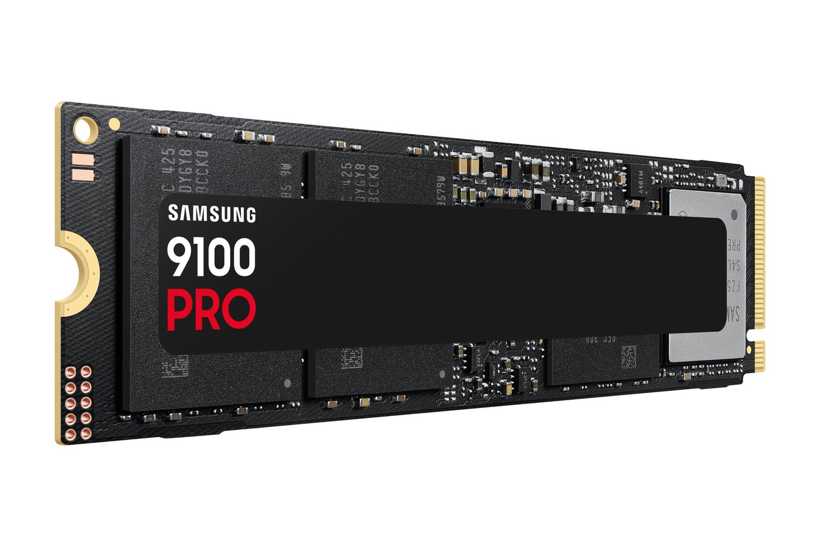 SSD SAMSUNG 9100 PRO 4TB M.2 PCIe Gen5 NVMe TLC Write speed 13400 MBytes/sec Read speed 14800 MBytes/sec 2.38mm TBW 2400 TB MZ-VAP4T0BW