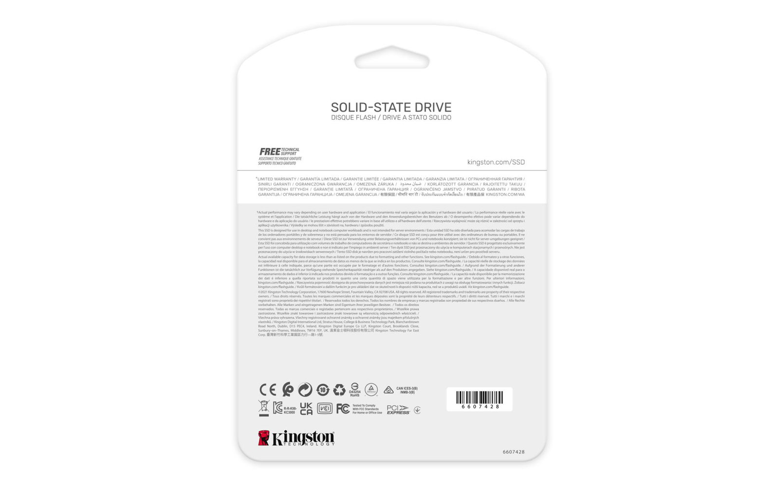 SSD KINGSTON KC3000 4TB M.2 PCIE NVMe 3D TLC Write speed 7000 MBytes/sec Read speed 7000 MBytes/sec 3.5mm MTBF 1800000 hours SKC3000D/4096G