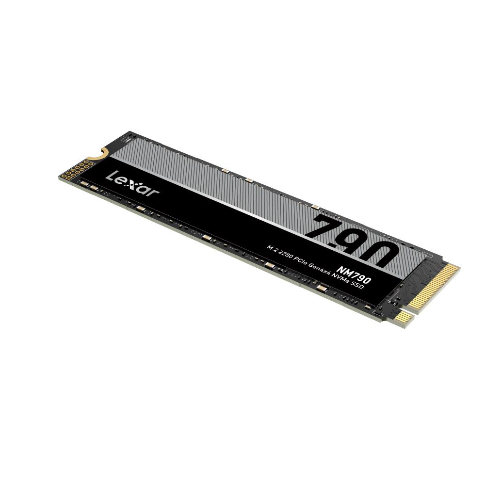 SSD LEXAR NM790 4TB M.2 PCIe Gen4 NVMe Write speed 6500 MBytes/sec Read speed 7400 MBytes/sec 2.45mm TBW 3000 TB MTBF 1500000 hours LNM790X004T-RNNNG