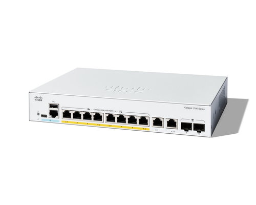 CATALYST 1200 8-PORT GE FULL - POE 2X1G COMBO