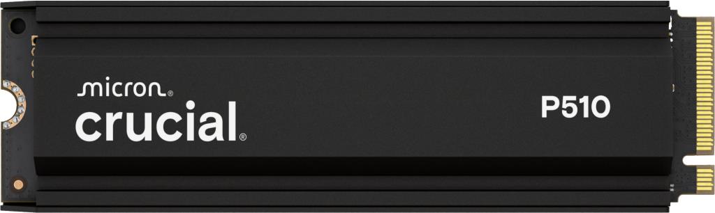 SSD CRUCIAL P510 2TB M.2 PCIe Gen5 NVMe TLC Write speed 8700 MBytes/sec Read speed 10000 MBytes/sec TBW 1200 TB CT2000P510SSD5