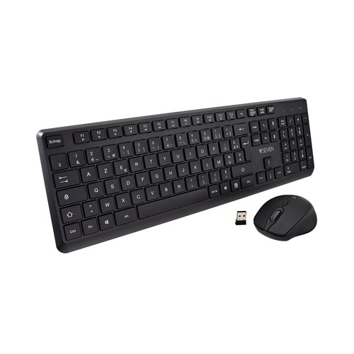 PRO WIRELESS KEYBOARD MOUSE FR - AZERTY FRENCH LASERED KEYCAP