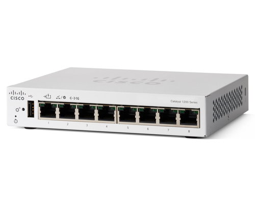 CATALYST 1200 8-PORT GE DESKTOP - EXT PS POE INPUT