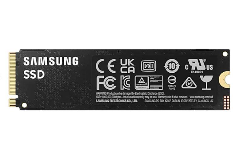 SSD SAMSUNG 990 PRO 2TB M.2 PCIE NVMe MLC Write speed 6900 MBytes/sec Read speed 7450 MBytes/sec 2.3mm TBW 1200 TB MTBF 1500000 hours MZ-V9P2T0BW