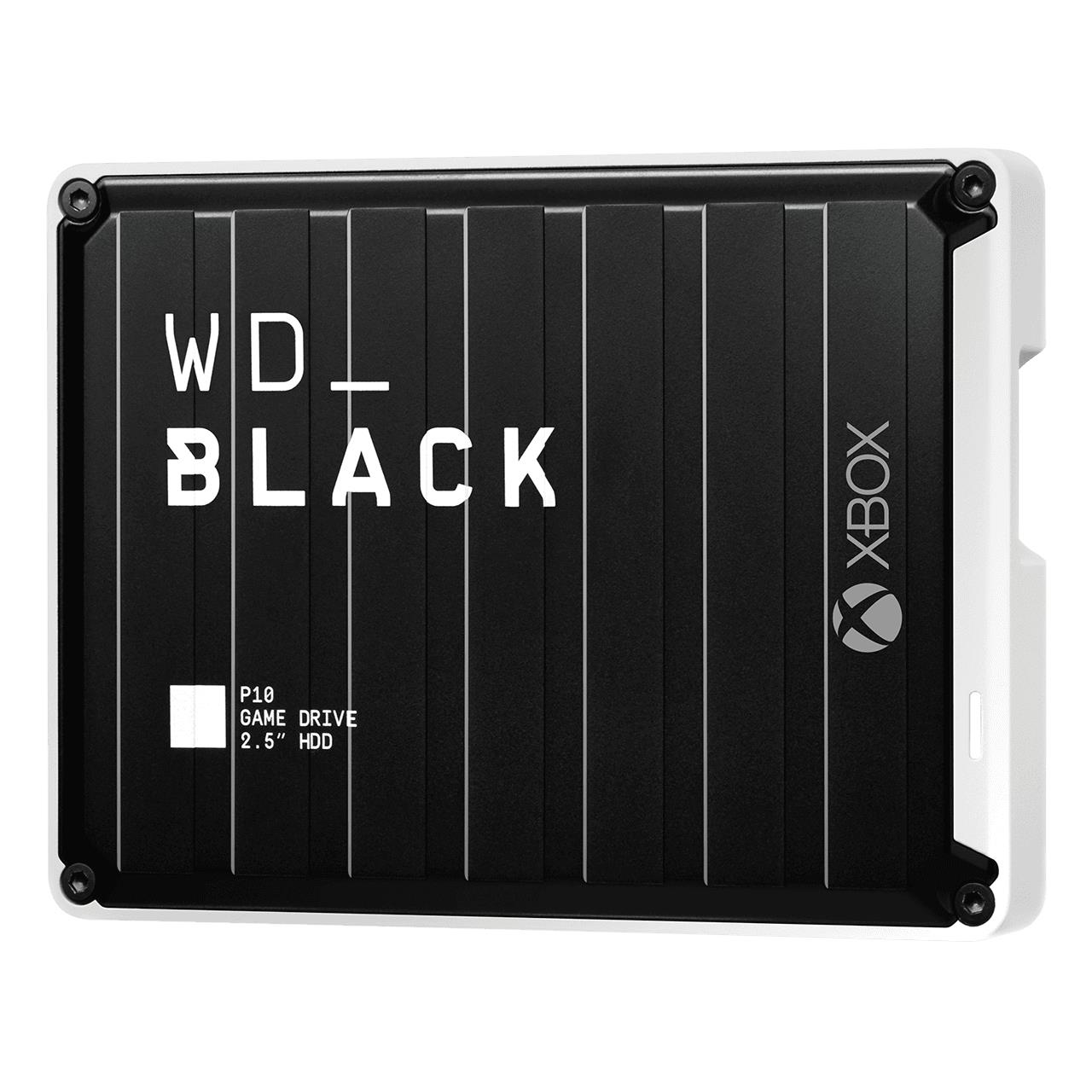 External HDD WESTERN DIGITAL P10 Game Drive 5TB USB 3.2 Colour Black WDBA5G0050BBK-WESN