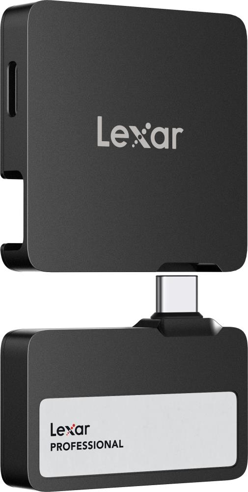 External SSD LEXAR SL400 with Hub 1TB Write speed 1000 MBytes/sec Read speed 1050 MBytes/sec LSL400S001T-RNBNG